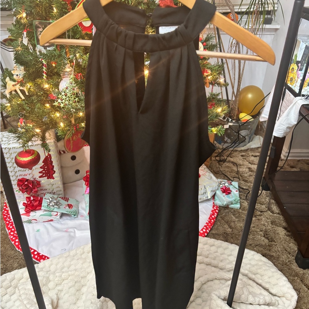 New York & Company Black Stretch Dress